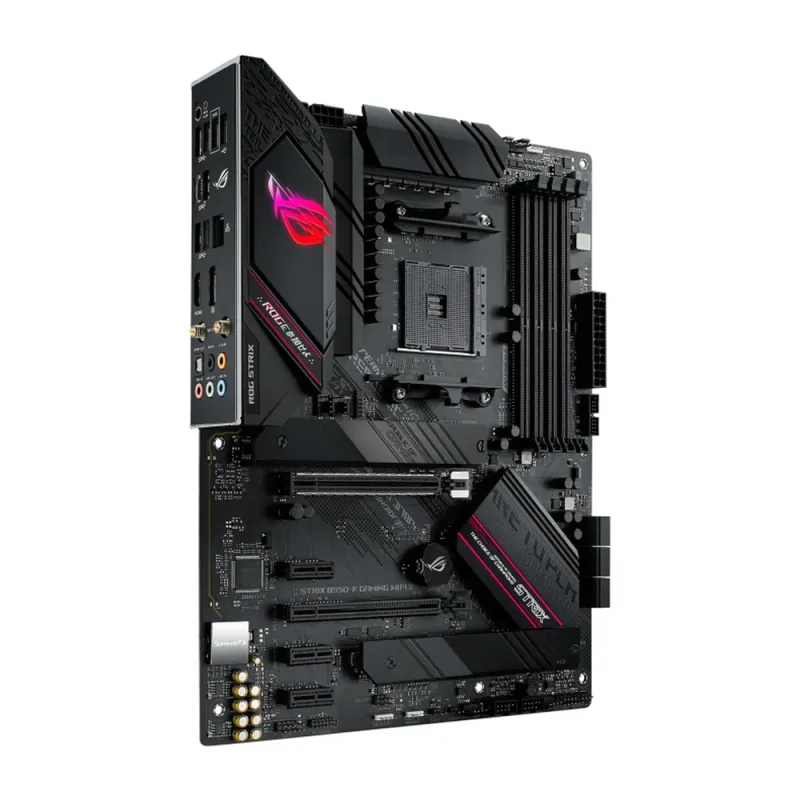 Tarjeta Madre ASUS ROG STRIX B550-F GAMING WIFI II - Socket AM4 - 4xDDR4 - 2133/3200/4800(O.C.) MHz - HDMI - DisplayPort - USB 2.0/3.2 - ATX - ROG STRIX B550-F GAMING WIFI II