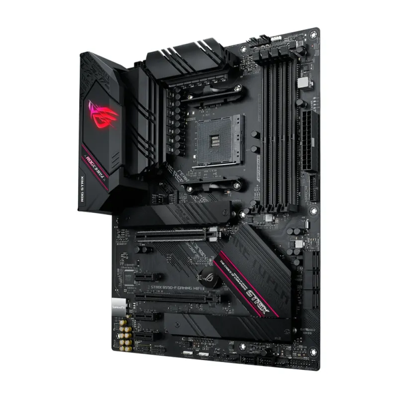 Tarjeta Madre ASUS ROG STRIX B550-F GAMING WIFI II - Socket AM4 - 4xDDR4 - 2133/3200/4800(O.C.) MHz - HDMI - DisplayPort - USB 2.0/3.2 - ATX - ROG STRIX B550-F GAMING WIFI II