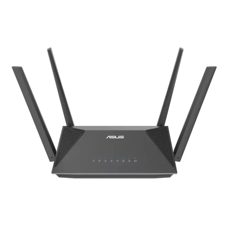 Router ASUS RT-AX52 - 2.4/5 GHz - 1201 Mbps - 3x RJ-45 - 4 Antenas - RT-AX52