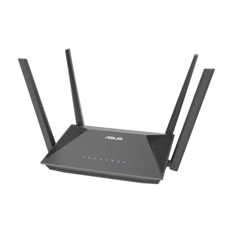 Router ASUS RT-AX52 - 2.4/5 GHz - 1201 Mbps - 3x RJ-45 - 4 Antenas - RT-AX52