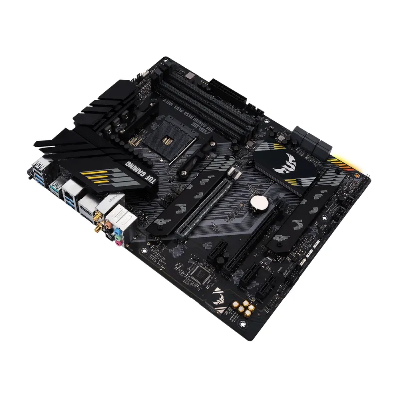 Tarjeta Madre ASUS TUF GAMING B550-PLUS WIFI II - Socket AM4 - 4xDDR4 - 2133/3200/4866(OC) MHz - HDMI - DisplayPort - USB 2.0/3.2 - ATX - TUF GAMING B550-PLUS WIFI II