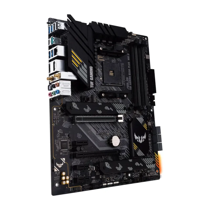 Tarjeta Madre ASUS TUF GAMING B550-PLUS WIFI II - Socket AM4 - 4xDDR4 - 2133/3200/4866(OC) MHz - HDMI - DisplayPort - USB 2.0/3.2 - ATX - TUF GAMING B550-PLUS WIFI II