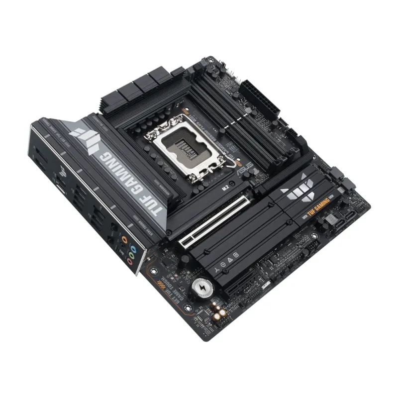 Tarjeta Madre ASUS TUF GAMING B860M-PLUS WIFI - Socket 1851 - 4xDDR5 - 8000+(OC)MHz - HDMI - DisplayPort - Micro ATX - TUF GAMING B860M-PLUS WIFI