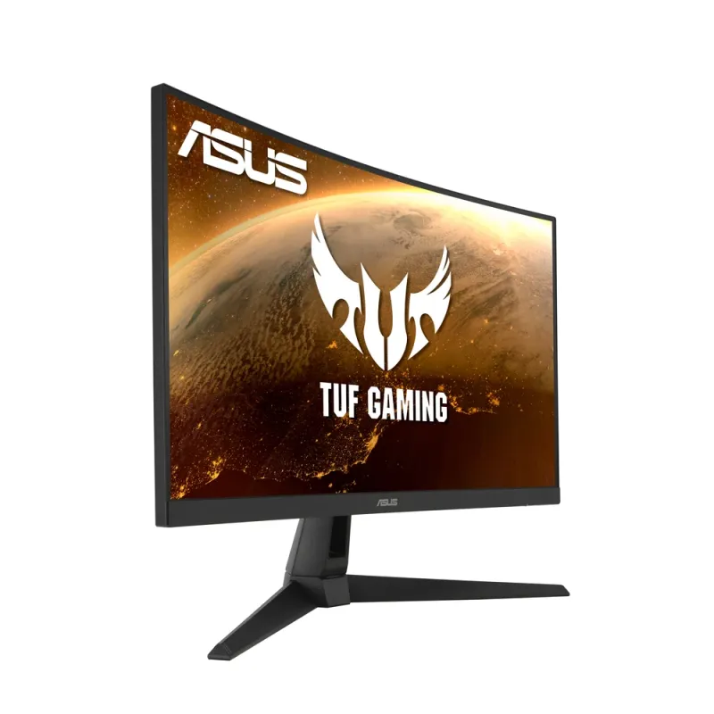 Monitor Gamer ASUS TUF Gaming VG27VH1B - 27" - Full HD - 165Hz - HDMI - VGA - Curvo - VG27VH1B