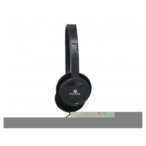 Diadema Naceb Na 0316 Alámbrico 3.5Mm Micrófono 1.5Mts Negro - NA-0316