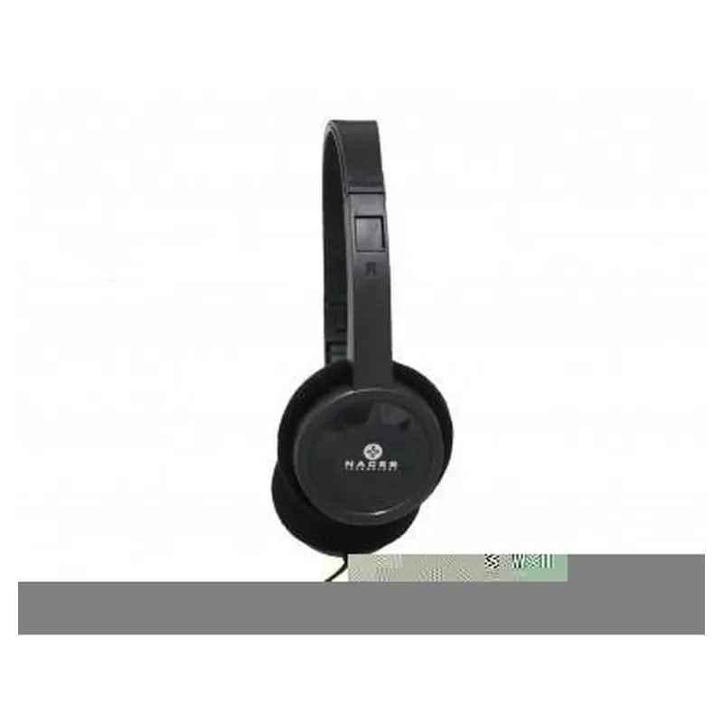 Diadema Naceb Na 0316 Alámbrico 3.5Mm Micrófono 1.5Mts Negro - NA-0316