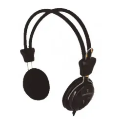 Audífonos Perfect Choice On Ear Alámbrico 3.5Mm Micrófono Negro - PC-113171