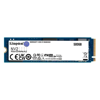 Unidad de Estado Sólido Kingston NV2 de 500 GB, M.2 NVMe PCIe 4.0. KT-SNV2S/500G