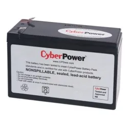 Bateria De Reemplazo Cyberpower 12 V, Negro - RB1280 Bateria De Reemplazo Cyberpower 12 V, Negro - RB1280