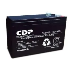 Batería Modelo Cdp Negro, 12 V - B-12/9 Batería Modelo Cdp Negro, 12 V - B-12/9