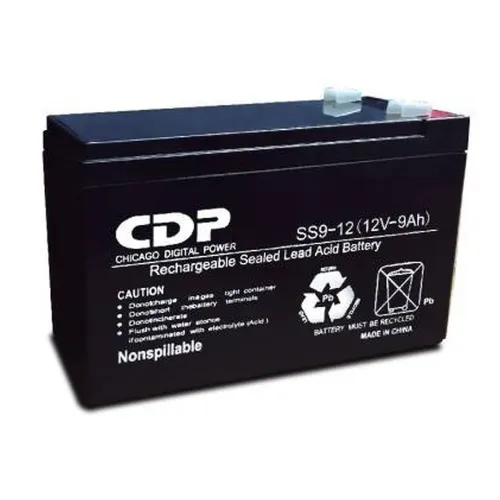Batería Modelo Cdp Negro, 12 V - B-12/9 Batería Modelo Cdp Negro, 12 V - B-12/9