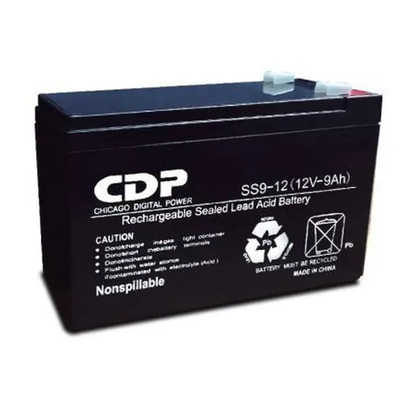 Batería Modelo Cdp Negro, 12 V - B-12/9