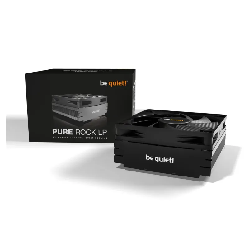 Disipador be quiet! Pure Rock LP - 92mm - 4 pin - Negro - BK034