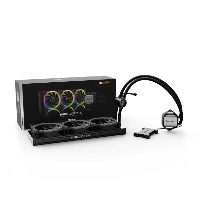 Enfriamiento Líquido be quiet! PURE LOOP 2 FX - 3 Ventiladores - 2500 RPM - ARGB - BW015