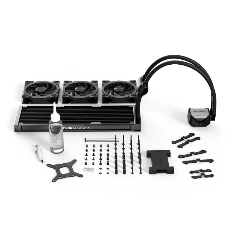 Enfriamiento Líquido be quiet! PURE LOOP 2 FX - 3 Ventiladores - 2500 RPM - ARGB - BW015
