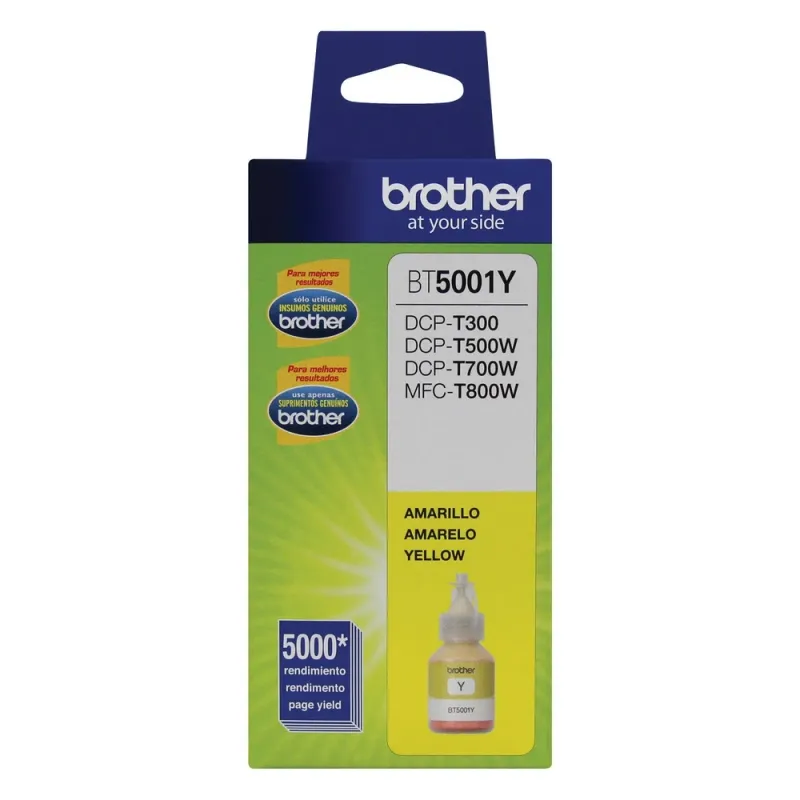 Botella De Tinta Brother Bt5001Y Amarillo - BT5001Y