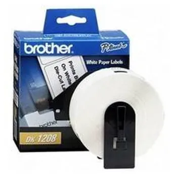 Etiquetas Brother Dk1208 Color Blanco, 400 - DK1208