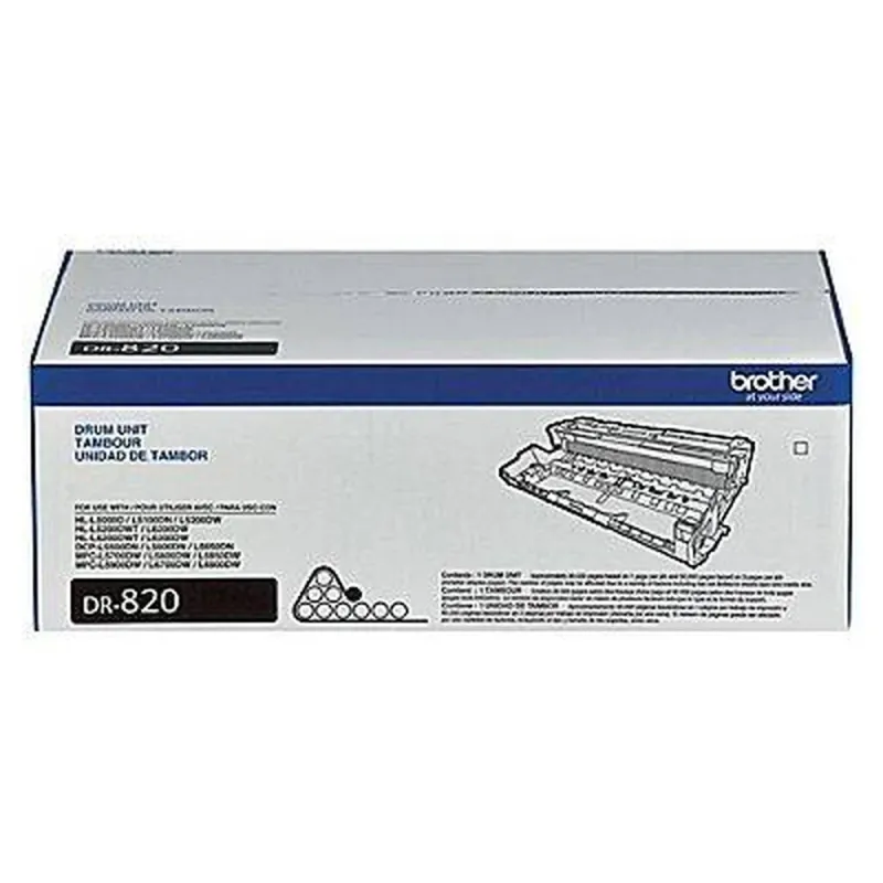 Tambor Brother DR820 - 30,000 Páginas - DR820