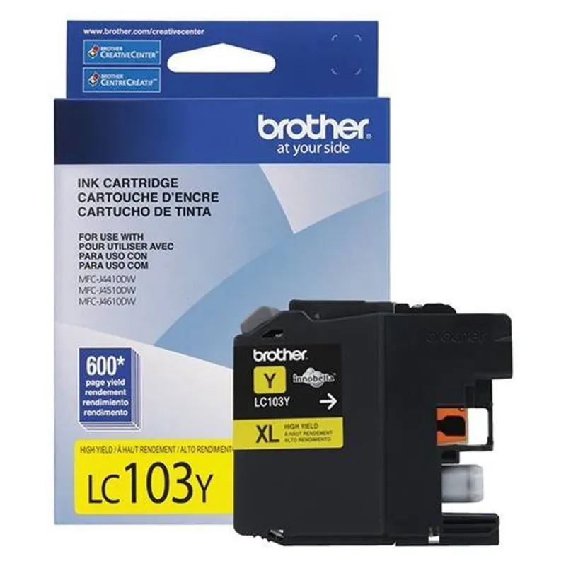 Tinta Brother Lc103Y Amarillo - LC103Y