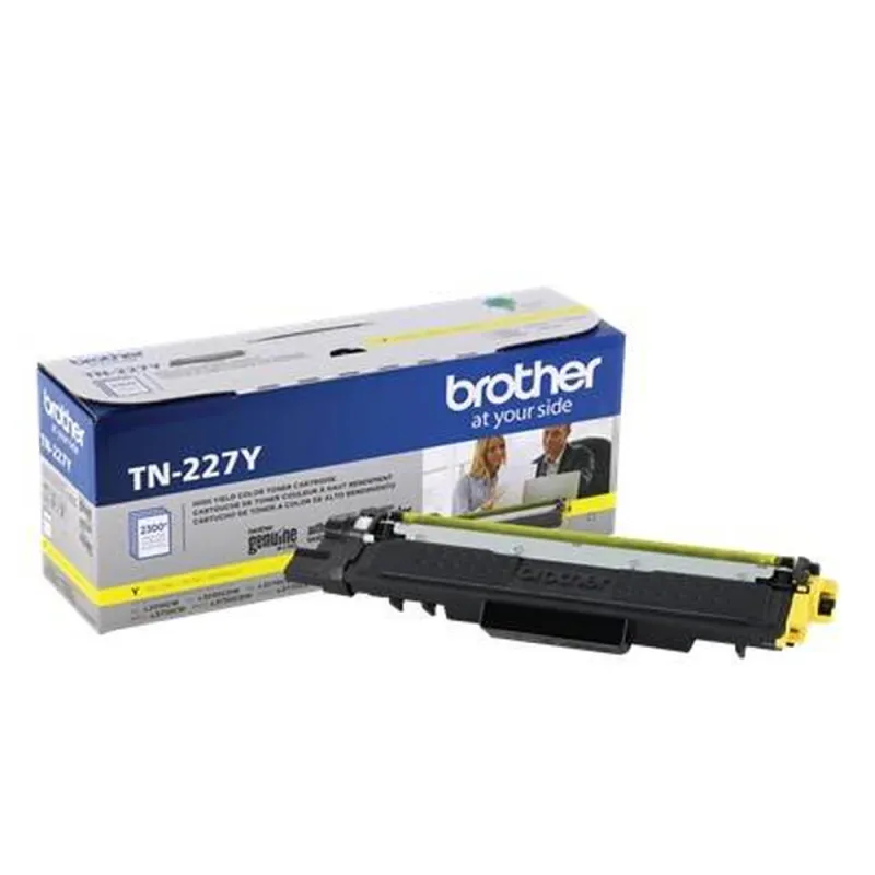 Tóner Brother Tn227Y Laser, Negro, 2300 Páginas, Amarillo, Hl L3210Cw, Hl L3230Cdw, Hl L3270Cdw, Hl L3290Cdw, Mfc L3710Cw, Mfc L3750Cdw, Mfc L3770Cdw - TN227Y