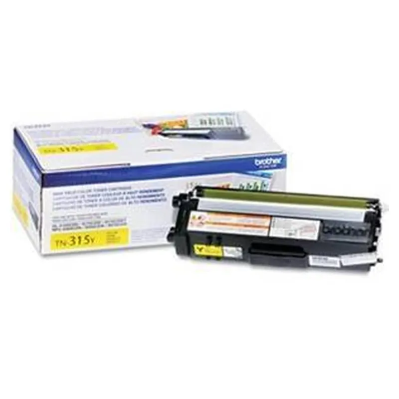 Cartucho Tóner Brother Tn315Y 3500 Páginas, Amarillo, Laser - TN315Y