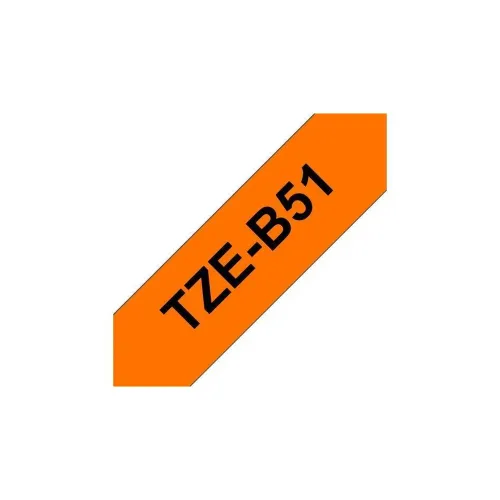 Cinta Negra Brother Tzeb51 Tz, Negro/Naranja - TZEB51 Cinta Negra Brother Tzeb51 Tz, Negro/Naranja - TZEB51
