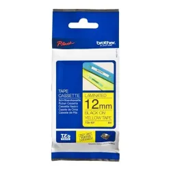 Cinta Brother TZE631 - Texto Negro sobre Fondo Amarillo - 12mm x 8mts. - Laminada - TZE631 Cinta Brother TZE631 - Texto Negro sobre Fondo Amarillo - 12mm x 8mts. - Laminada - TZE631