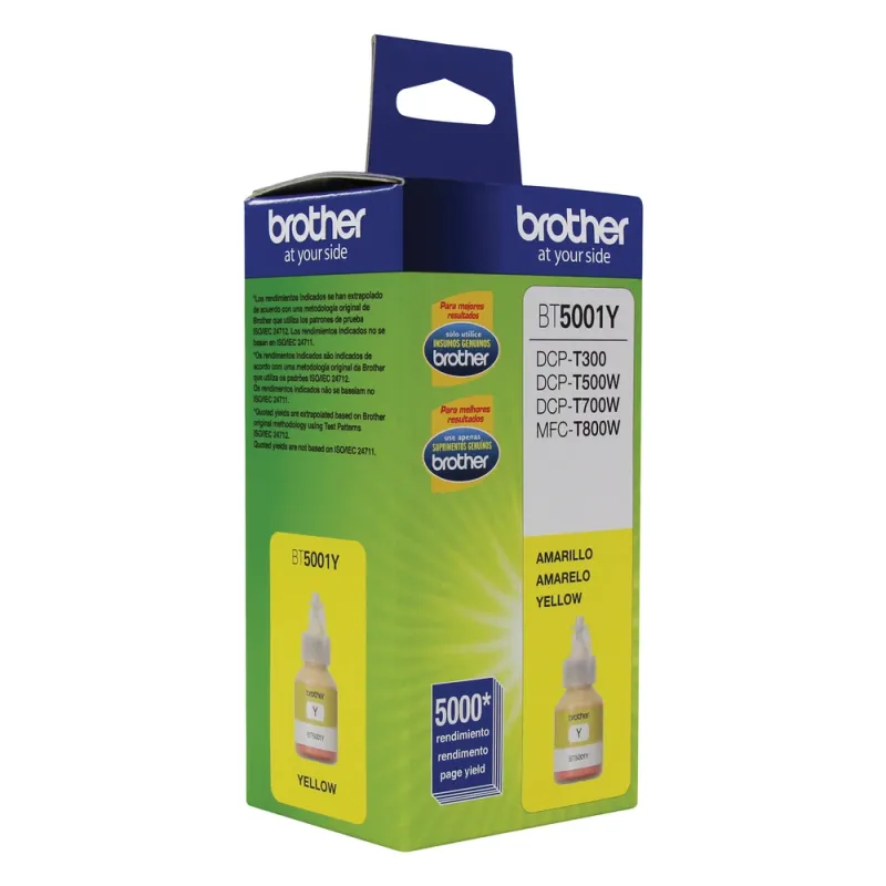 Botella De Tinta Brother Bt5001Y Amarillo - BT5001Y