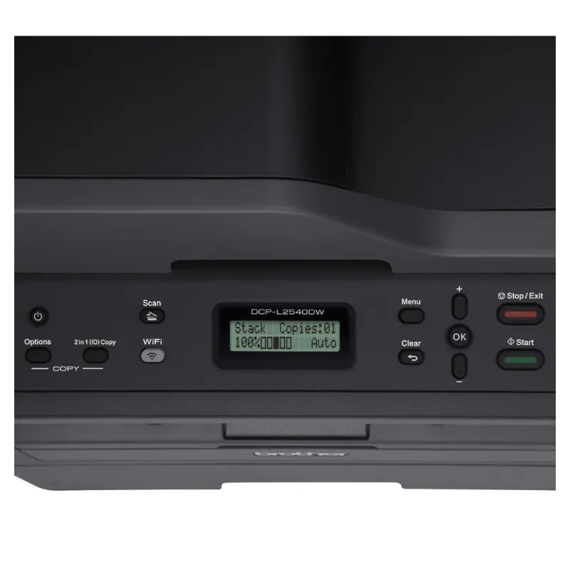 Multifuncional Brother DCP-L2540DW - 30ppm - Láser - Wi-Fi - USB 2.0 - Ethernet - Dúplex - DCPL2540DW