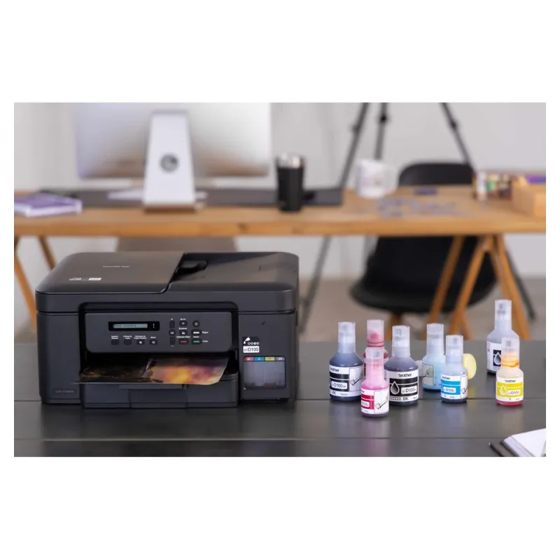 Multifuncional Brother DCP-T730DW - 27ppm Negro - 23ppm Color - Tinta Continua - Wi-Fi - USB - DCPT730DW