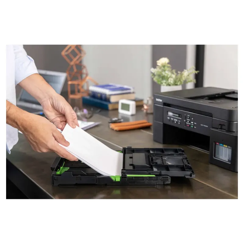 Multifuncional Brother DCP-T830DW - 30ppm Negro - 26ppm Color - Tinta Continua - Wi-Fi - USB - Dúplex - DCPT830DW
