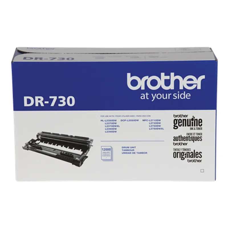 Tambor Brother DR730 - Hasta 12,000 Páginas - Negro - DR730
