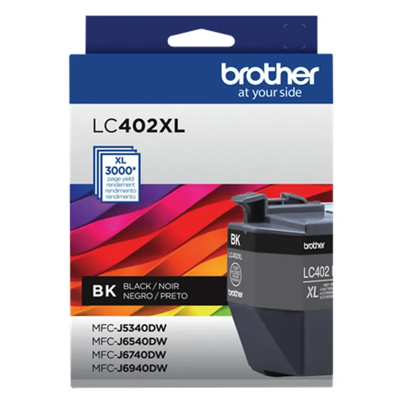 Tinta Brother LC402XLBK - Negro - LC402XLBK