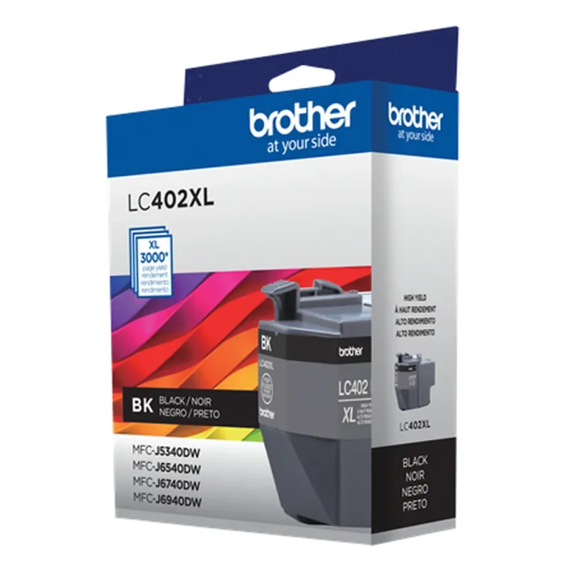 Tinta Brother LC402XL - Negro - LC402XLBKS