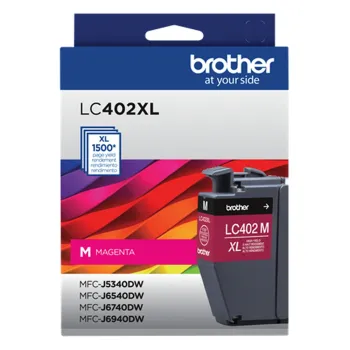Brother Lc402Xlms Cartucho De Tinta 1 Pieza(S) Original Alto Rendimiento (Xl) Magenta - LC402XLMS
