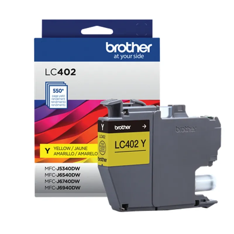 Tinta Brother LC402Y - Amarillo - LC402Y