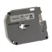 Cinta Brother M231 Texto Negro Sobre Fondo Blanco 12Mm X 8Mts. - M231