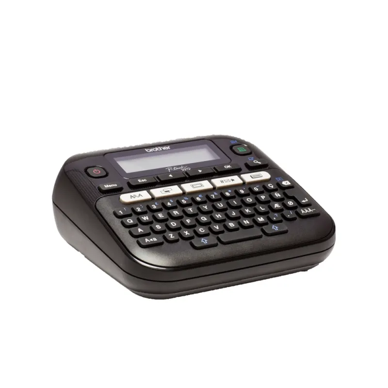 Rotulador Brother PTD210 - 180dpi - Transferencia Térmica - Teclado QWERTY - Batería AAA - PTD210