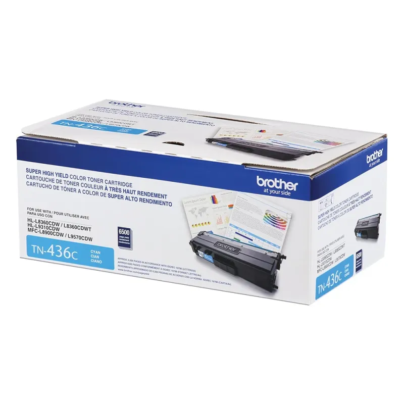 Tóner Brother Tn436C 6500 Páginas, Cian - TN436C