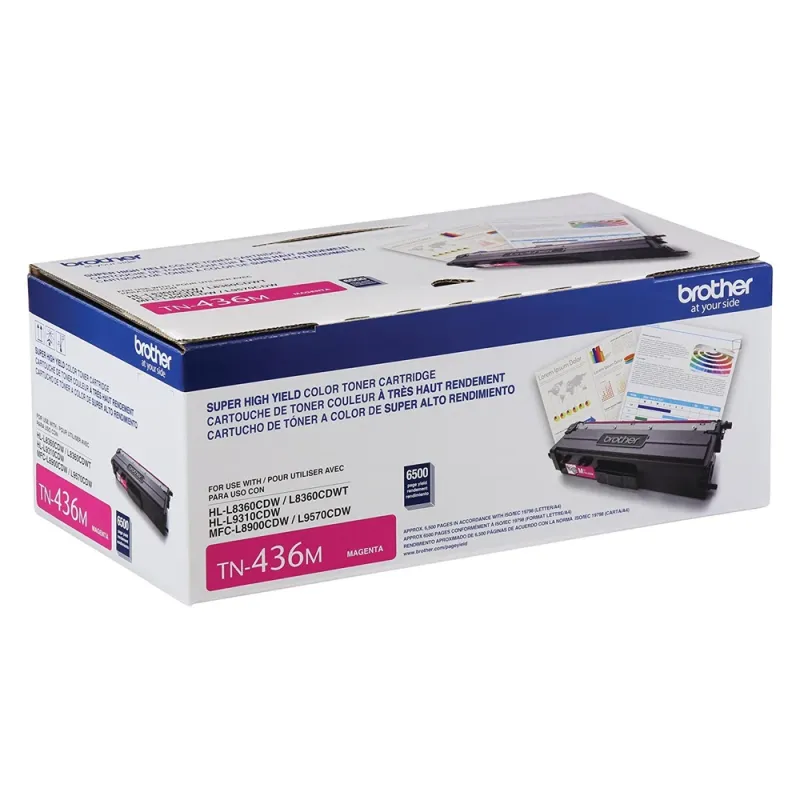 Tóner Brother Tn436M 6500 Páginas, Rosa - TN436M