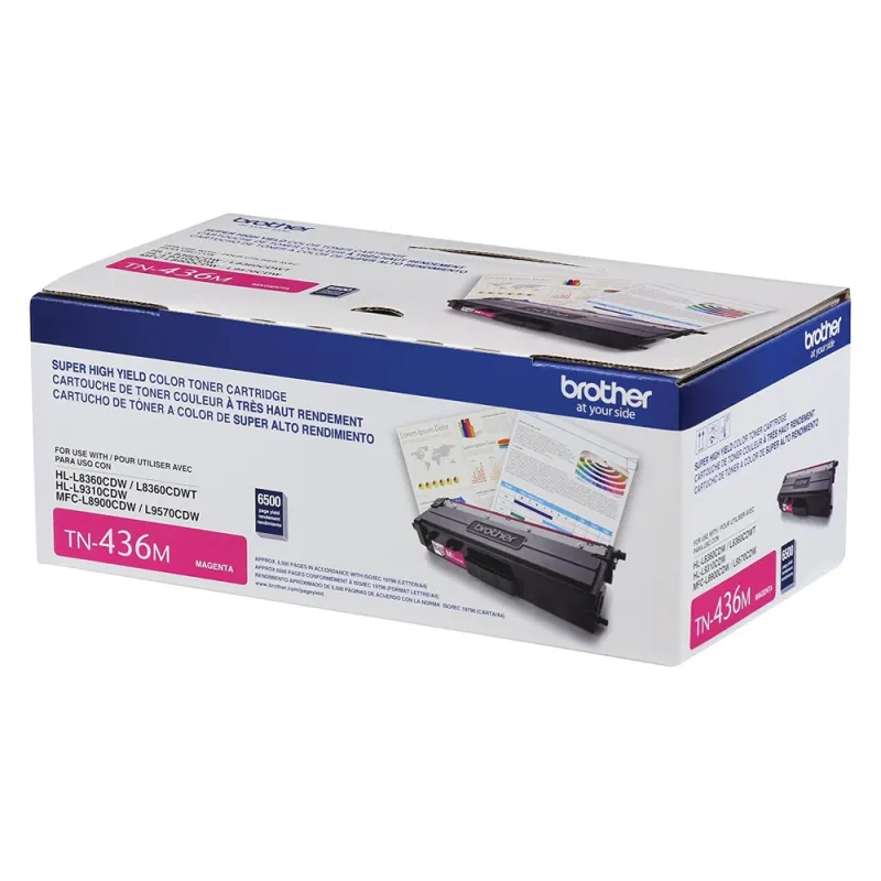 Tóner Brother Tn436M 6500 Páginas, Rosa - TN436M