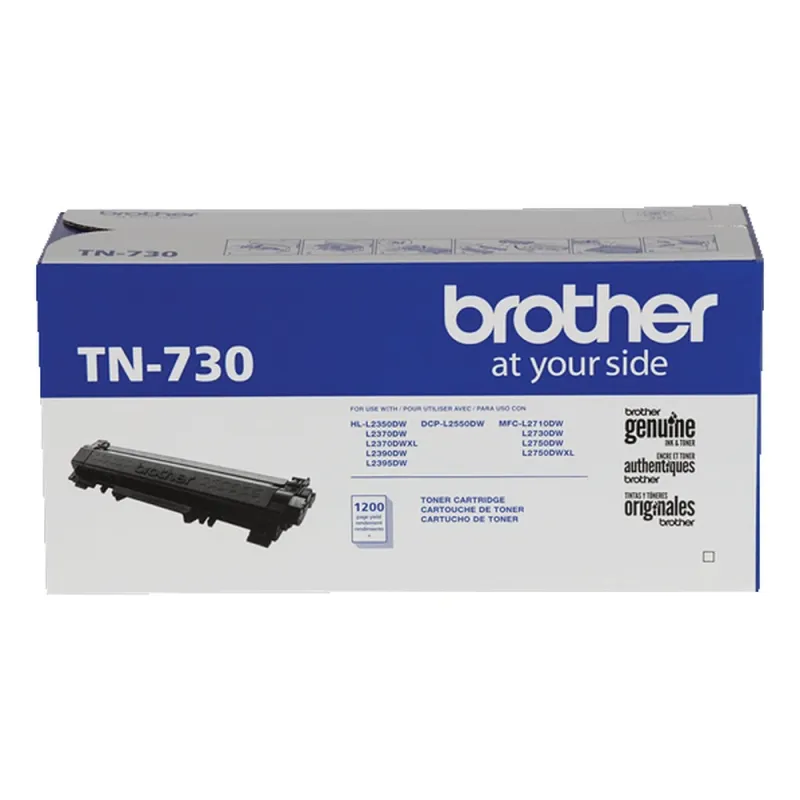 Tóner Brother Tn730 Negro, Laser Monocromático - TN730