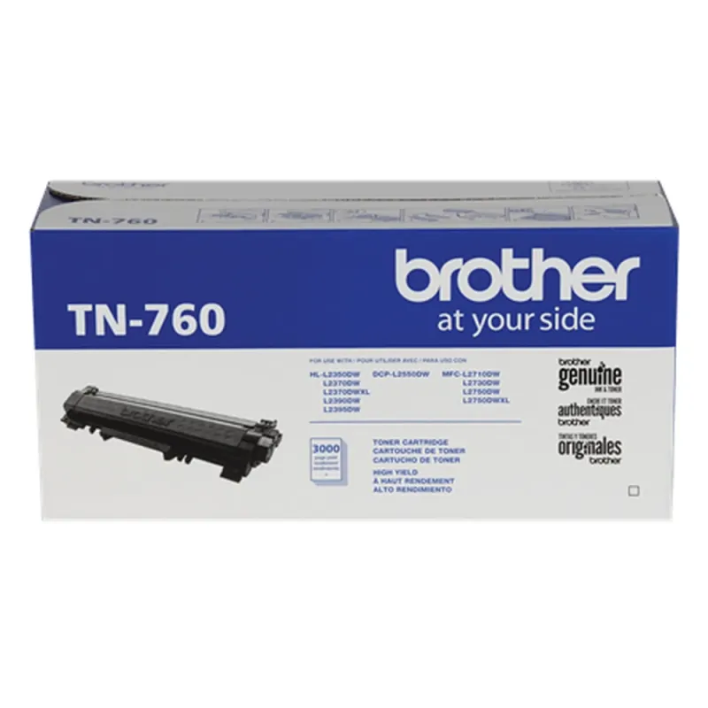 Tóner Brother TN760 - Negro - TN760