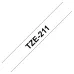 Cinta Brother TZE211 - Texto Negro sobre Fondo Blanco - 6mm x 8mts. - TZE211 Cinta Brother TZE211 - Texto Negro sobre Fondo Blanco - 6mm x 8mts. - TZE211