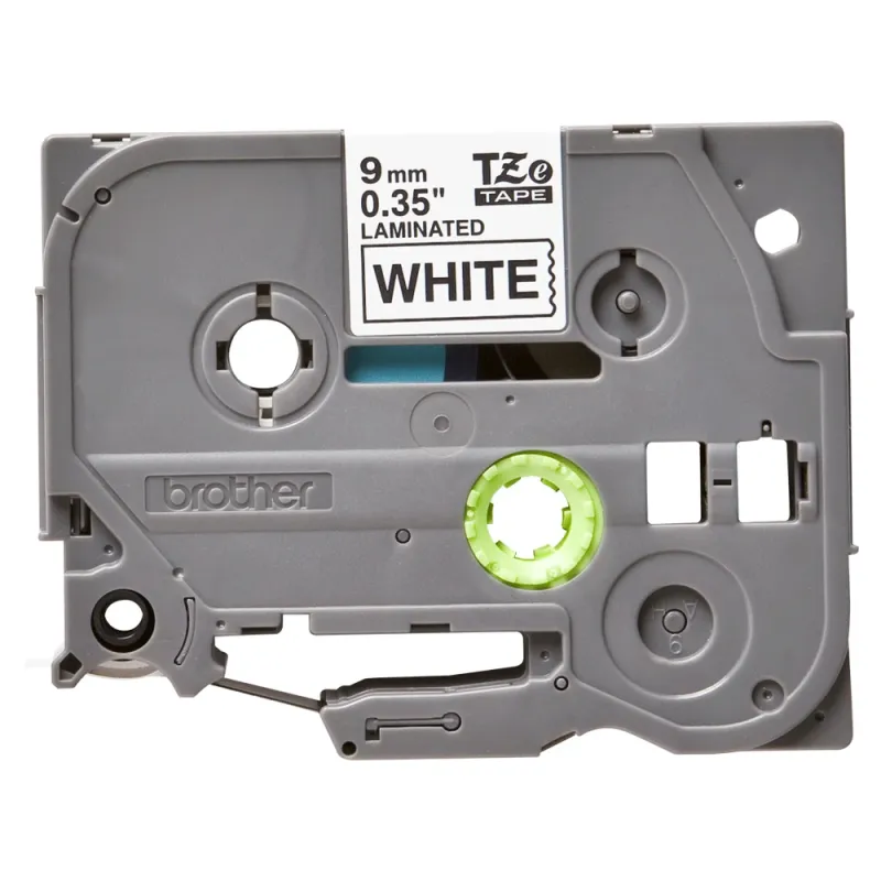 Cinta Brother Tze221 Negro/Blanco 9Mm X 8Mm - TZE221