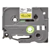 Cinta Brother TZE641 - Texto Negro sobre Fondo Amarillo - 18mm x 8mts. - TZE641