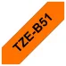 Cinta Negra Brother Tzeb51 Tz, Negro/Naranja - TZEB51 Cinta Negra Brother Tzeb51 Tz, Negro/Naranja - TZEB51
