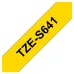 Cinta Brother Tzes641 Tz, Negro Sobre Amarillo - TZES641 Cinta Brother Tzes641 Tz, Negro Sobre Amarillo - TZES641