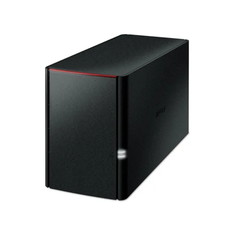 NAS Buffalo LinkStation 220 - 4TB (2X2TB) - 2 Bahías - RAID 0/1 - Incluye Discos - LS220D0402