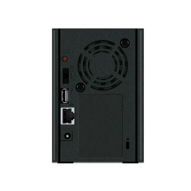 NAS Buffalo LinkStation 220 - 4TB (2X2TB) - 2 Bahías - RAID 0/1 - Incluye Discos - LS220D0402